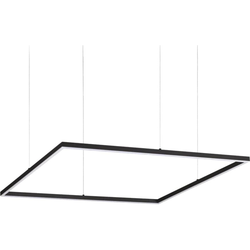 Ideal Lux - LED Chandelier on a string ORACLE SLIM LED/53W/230V 3000K 90x90 cm black