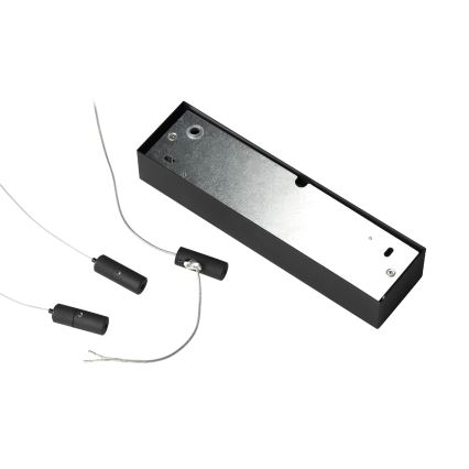 Ideal Lux - LED Chandelier on a string ORACLE SLIM LED/53W/230V 3000K 90x90 cm black