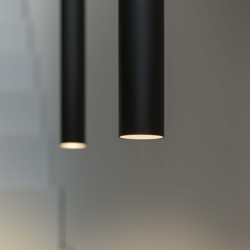 Ideal Lux - LED Chandelier on a string ULTRATHIN LED/11,5W/230V CRI 90 black