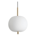 Ideal Lux - LED Chandelier on a string UMILE LED/20W/230V d. 30 cm CRI 90 brass/white