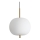 Ideal Lux - LED Chandelier on a string UMILE LED/20W/230V d. 30 cm CRI 90 brass/white
