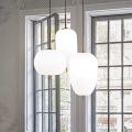 Ideal Lux - LED Chandelier on a string UMILE LED/55W/230V d. 60 cm CRI 90 brass/white