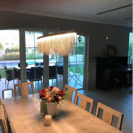 Ideal Lux - LED Chandelier on a string VERSUS LED/43,2W/230V