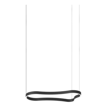 Ideal Lux - LED Chandelier on a string WAVES LED/37W/230V CRI 90 black