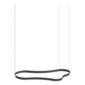 Ideal Lux - LED Chandelier on a string WAVES LED/45W/230V CRI 90 black