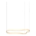 Ideal Lux - LED Chandelier on a string WAVES LED/45W/230V CRI 90 brass
