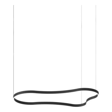 Ideal Lux - LED Chandelier on a string WAVES LED/54W/230V CRI 90 black