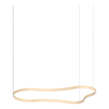 Ideal Lux - LED Chandelier on a string WAVES LED/54W/230V CRI 90 brass