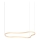 Ideal Lux - LED Chandelier on a string WAVES LED/54W/230V CRI 90 brass
