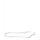 Ideal Lux - LED Chandelier on a string WAVES LED/54W/230V CRI 90 white