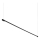 Ideal Lux - LED Chandelier on a string YOKO LED/17W/230V CRI 90 black