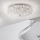 Ideal Lux - LED Crystal ceiling light KING 9xG9/3W/230V d. 53,5 cm shiny chrome
