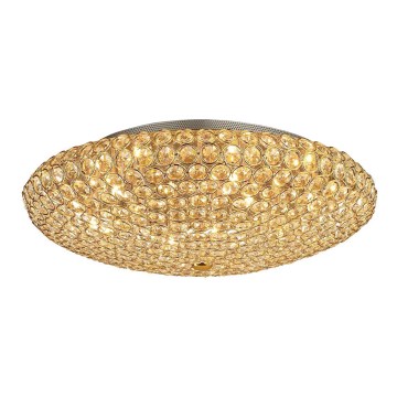 Ideal Lux - LED Crystal ceiling light KING 9xG9/3W/230V