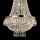 Ideal Lux - LED Crystal chandelier on a chain CAESAR 6xG9/3W/230V d. 38 cm gold