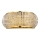 Ideal Lux - LED Crystal wall light PASHA 3xG9/3W/230V gold