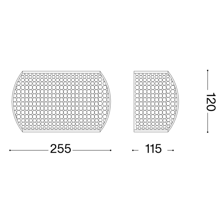 Ideal Lux - LED Crystal wall light PASHA 3xG9/3W/230V shiny chrome