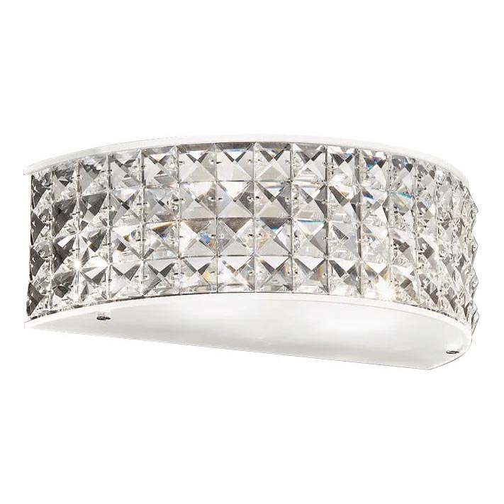 Ideal Lux - LED Crystal wall light ROMA 2xG9/3W/230V shiny chrome