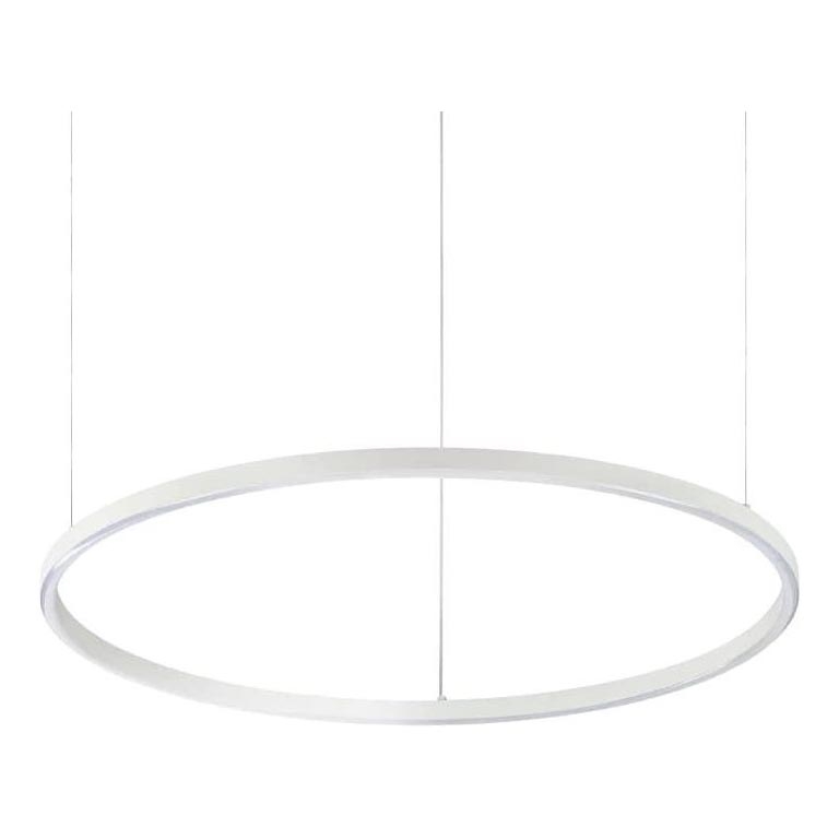 Ideal Lux - LED Dimmable Cable-Suspended Pendant ORACLE SLIM LED/40W/230V 3000K CRI 90 Ø 70 cm White
