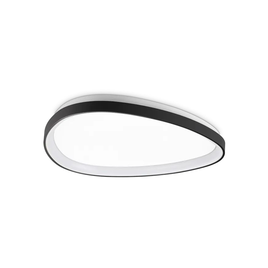 Ideal Lux - LED Dimmable ceiling light GEMINI LED/28W/230V d. 61 cm CRI 90 black