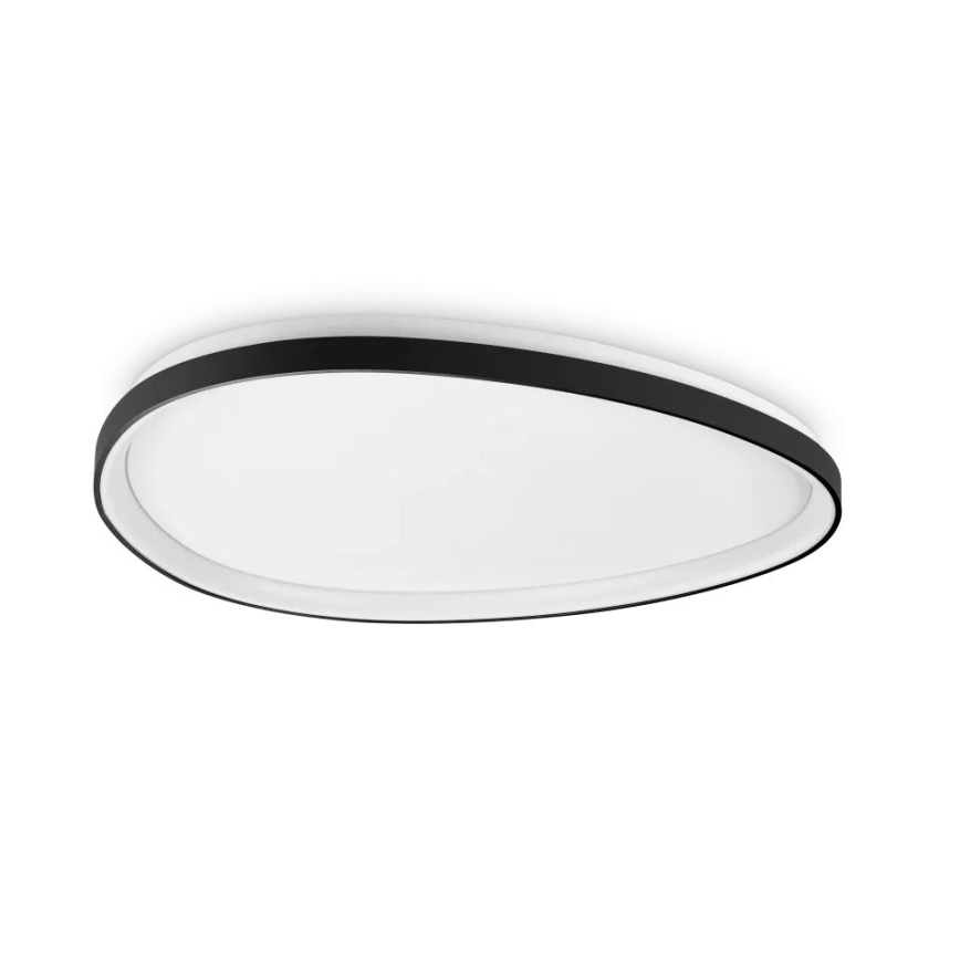 Ideal Lux - LED Dimmable ceiling light GEMINI LED/42W/230V d. 81 cm CRI 90 black