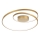 Ideal Lux - LED Dimmable ceiling light OZ LED/48W/230V d. 60 cm CRI 90 gold