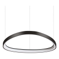 Ideal Lux - LED Dimmable chandelier on a string GEMINI LED/48W/230V d. 61 cm CRI 90 black