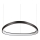 Ideal Lux - LED Dimmable chandelier on a string GEMINI LED/48W/230V d. 61 cm CRI 90 black
