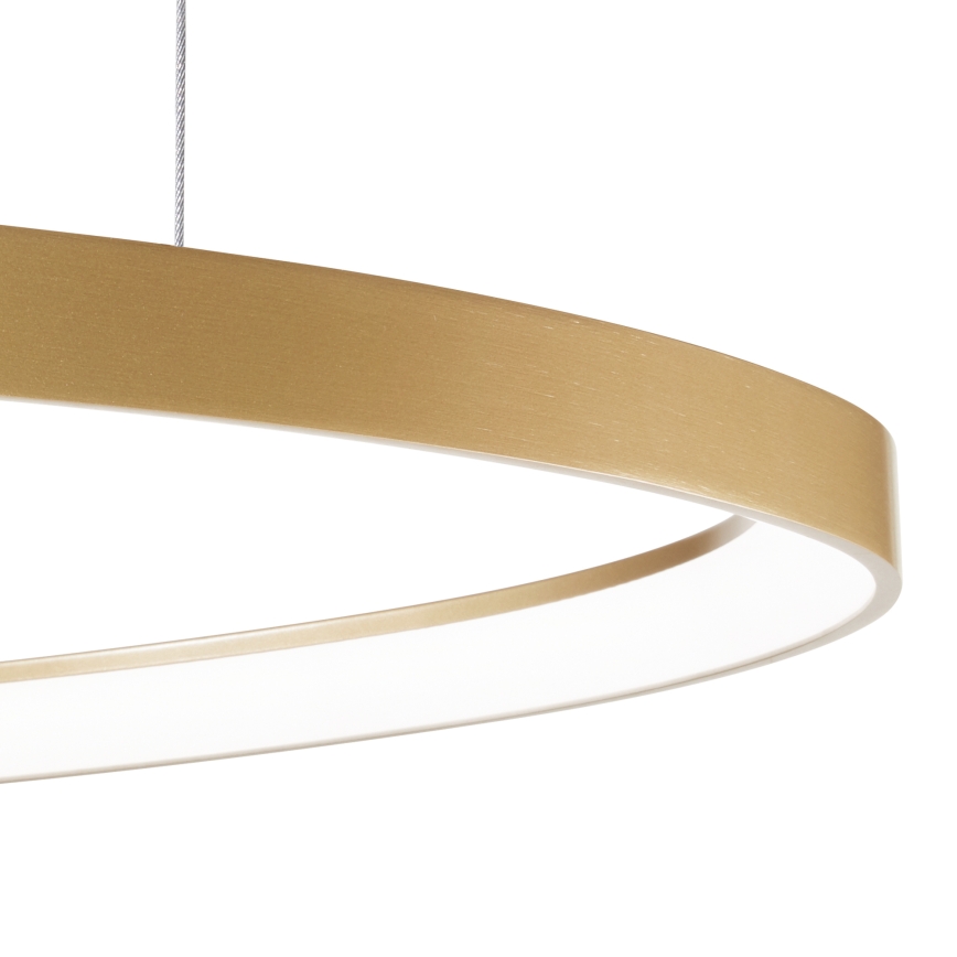 Ideal Lux - LED Dimmable chandelier on a string GEMINI LED/48W/230V d. 61 cm CRI 90 gold