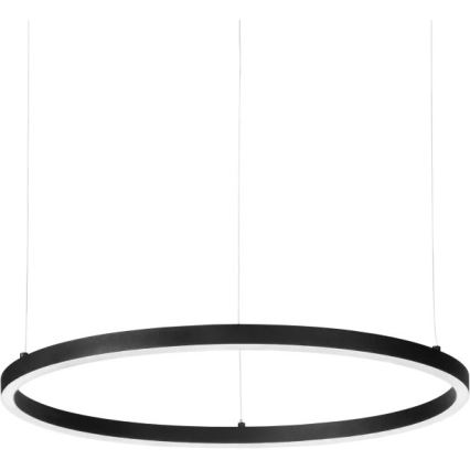 Ideal Lux - LED Dimmable chandelier on a string ORACLE SLIM LED/28W/230V 4000K d. 50 cm CRI 90 black