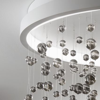Ideal Lux - LED Dimmable surface-mounted chandelier ARMONY LED/48W/230V CRI 90 d. 50 cm white