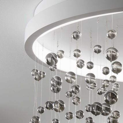 Ideal Lux - LED Dimmable surface-mounted chandelier ARMONY LED/56W/230V CRI 90 d. 60 cm white