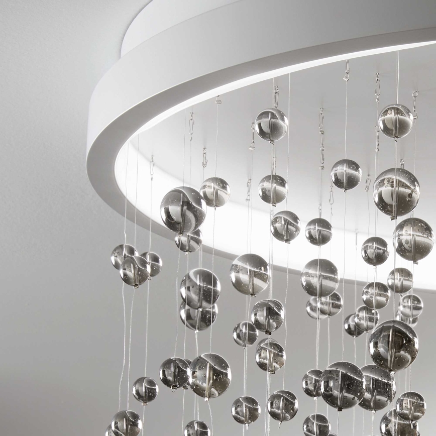 Ideal Lux - LED Dimmable surface-mounted chandelier ARMONY LED/56W/230V CRI 90 d. 60 cm white