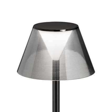 Ideal Lux - LED Dimmable touch lamp LOLITA LED/2,8W/5V 2200 mAh IP54 black