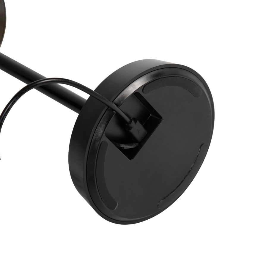 Ideal Lux - LED Dimmable touch lamp LOLITA LED/2,8W/5V 2200 mAh IP54 black