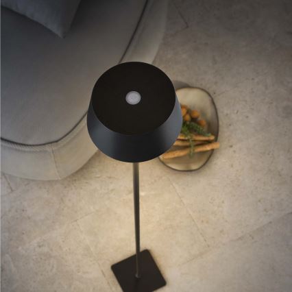 Ideal Lux - LED Dimmable touch outdoor lamp PURE LED/1,5W/3,7V 2200 mAh CRI 90 IP54 black