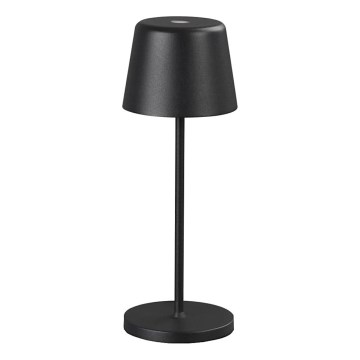Ideal Lux - LED Dimmable touch outdoor table lamp CUTE LED/2,5W/3,7V USB 2200-2700K IP65 black