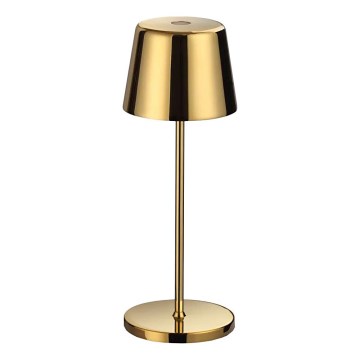 Ideal Lux - LED Dimmable touch outdoor table lamp CUTE LED/2,5W/3,7V USB 2200-2700K IP65 gold