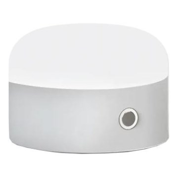 Ideal Lux - LED Dimmable touch table lamp MIGNON LED/5W/5V d. 10 cm CRI 90 white