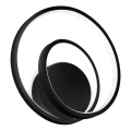 Ideal Lux - LED Dimmable wall light OZ LED/28W/230V CRI 90 black