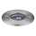 Ideal Lux - LED Driveway light FLOOR LED/3W/230V d. 9 cm CRI 90 IP67 shiny chrome