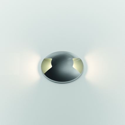 Ideal Lux - LED Driveway light ROCKET LED/2W/24V CRI 90 IP68 matte chrome