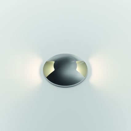 Ideal Lux - LED Driveway light ROCKET LED/3W/230V CRI 90 IP65 matte chrome