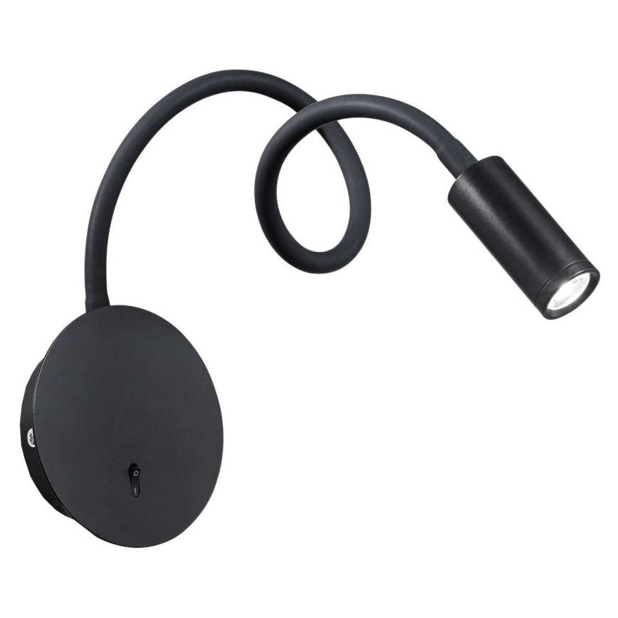 Ideal Lux - LED Flexible small lamp FOCUS LED/3,5W/230V CRI 90 black