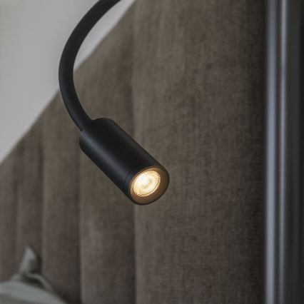 Ideal Lux - LED Flexible small lamp FOCUS LED/3,5W/230V CRI 90 black