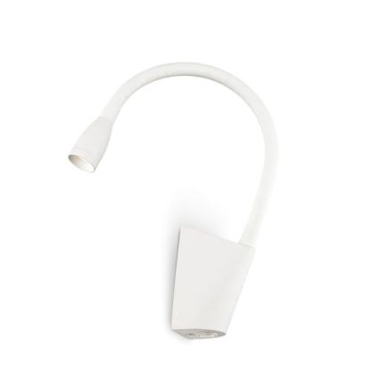 Ideal Lux - LED Flexible small lamp GOOSE LED/3W/230V CRI 90 white