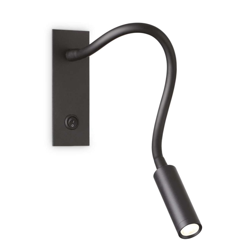 Ideal Lux - LED Flexible small lamp IO LED/3W/230V CRI 90 black