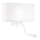 Ideal Lux - LED Flexible wall lamp HOTEL 1xE27/60W/230V + LED/1,5W white