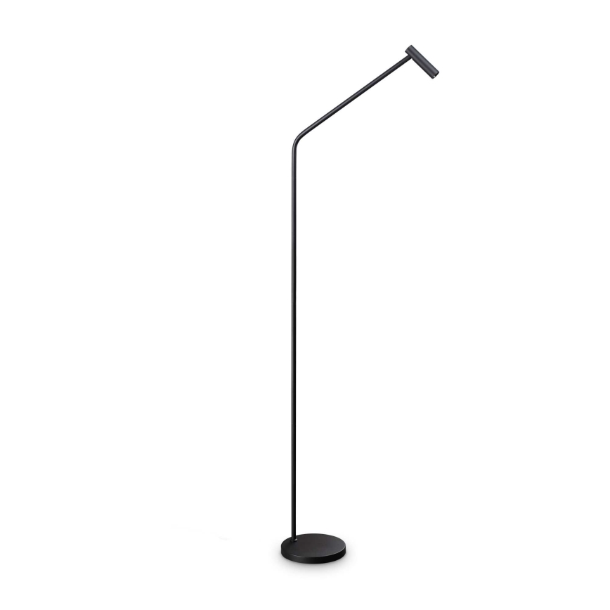 Ideal Lux - LED Floor lamp EASY LED/3,5W/230V CRI 90 black