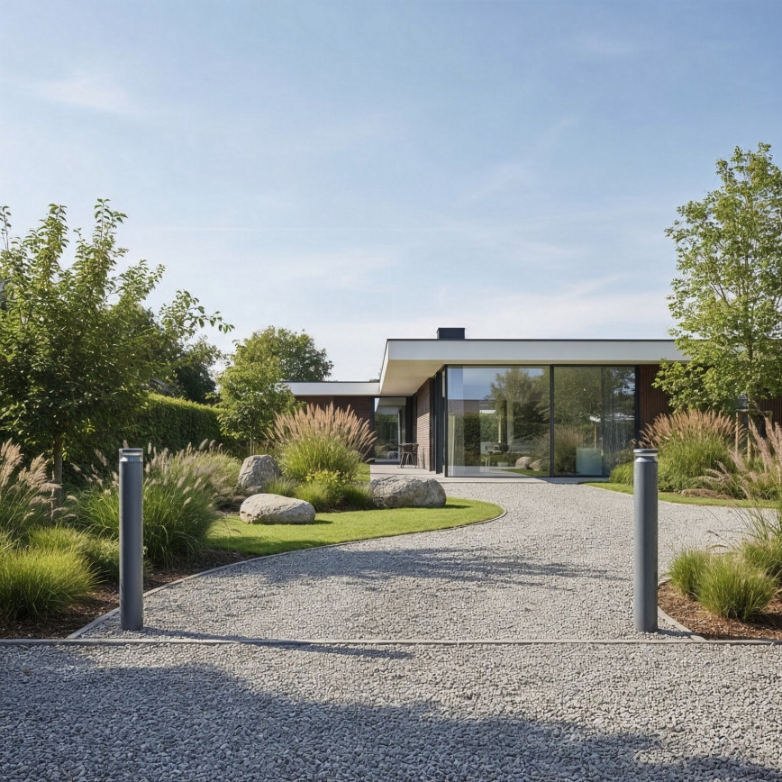 Ideal Lux - LED Outdoor lamp BOEING LED/14W/230V 100 cm CRI 90 IP65 anthracite