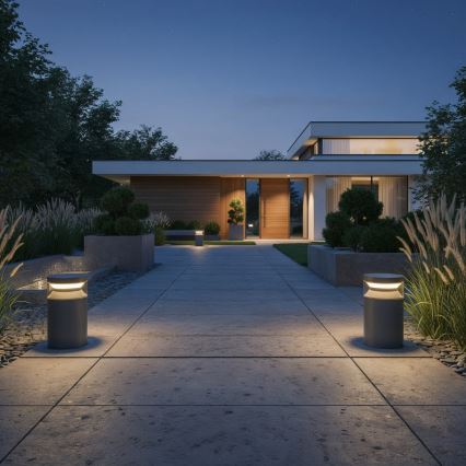 Ideal Lux - LED Outdoor lamp BOEING LED/14W/230V 15 cm CRI 90 IP65 anthracite